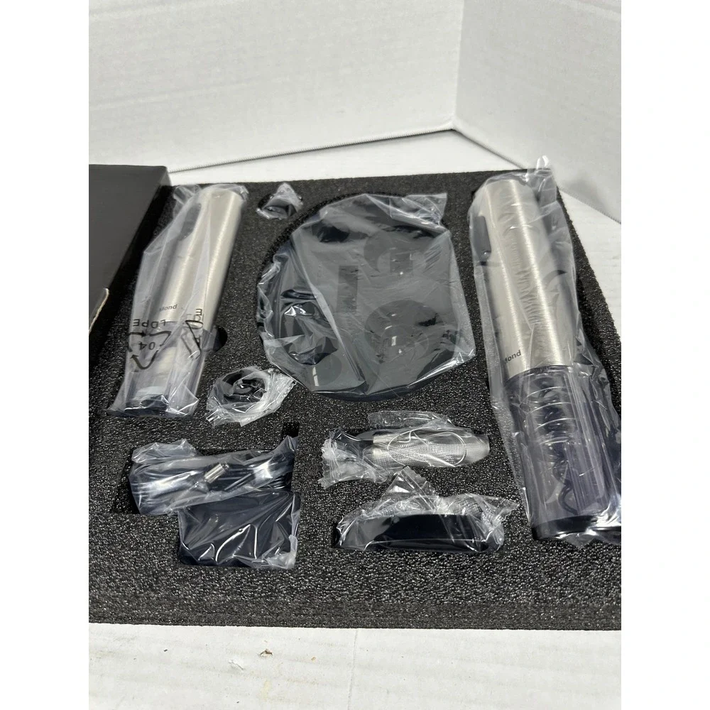 Roter Mond Electric Wine‎ Opener Set Stainless Steel Rechargeable KP1106C NIB
